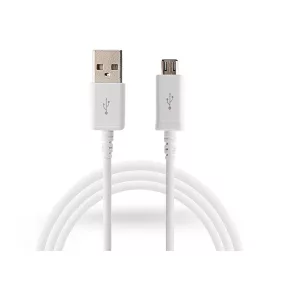   Samsung gyári micro USB adat- és töltőkábel 1,5 m-es vezetékkel - ECB-DU4EWE -  fehér (ECO csomagolás)