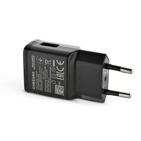   Samsung gyári USB hálózati töltő adapter - 10W - EP-TA200EBE Adaptive Fast      Charging - fekete (ECO csomagolás)