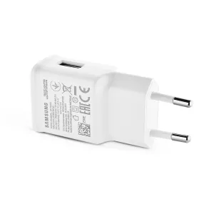   Samsung gyári USB hálózati töltő adapter - 10W - EP-TA200EWE Adaptive Fast      Charging - fehér (ECO csomagolás)