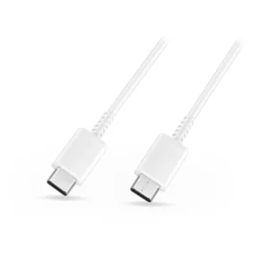   Samsung gyári USB Type-C - USB Type-C adat- és töltőkábel 100 cm-es vezetékkel  -EP-DG977BWE - fehér (ECO csomagolás)