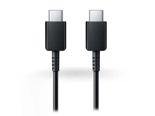 Samsung gyári USB Type-C - USB Type-C adat- és töltőkábel 100 cm-es vezetékkel - EP-DG977BBE - black (ECO csomagolás)