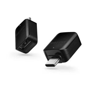   Samsung gyári OTG USB - USB Type-C átalakító adapter - GH96-12331A - fekete - (ECO csomagolás)