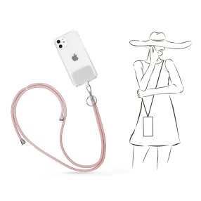   Setty ST1-15 univerzális telefontartó nyakpánt - rose gold