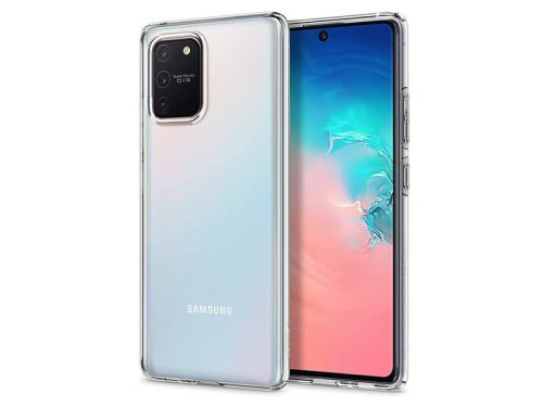 Samsung G770F Galaxy S10 Lite ütésálló hátlap - Spigen Liquid Crystal - átlátszó