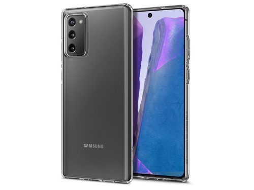 Samsung N980F Galaxy Note 20/Note 20 5G ütésálló hátlap - Spigen Liquid Crystal - átlátszó