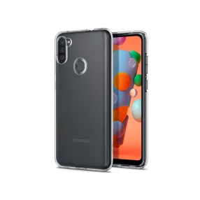   Spigen Liquid Crystal ütésálló tok - Samsung A115F Galaxy A11 - átlátszó