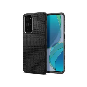   OnePlus 9 Pro ütésálló hátlap - Spigen Liquid Air - fekete