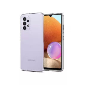   Samsung A325F Galaxy A32 LTE ütésálló hátlap - Spigen Liquid Crystal - átlátszó