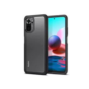   Xiaomi Redmi Note 10/Note 10S ütésálló hátlap - Spigen Ultra Hybrid - fekete/átlátszó