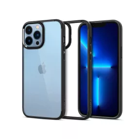   Apple iPhone 13 Pro ütésálló hátlap - Spigen Ultra Hybrid - fekete/átlátszó