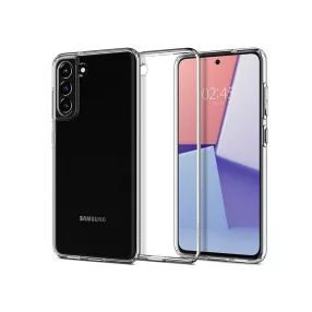   Samsung G990B Galaxy S21 FE 5G ütésálló hátlap - Spigen Liquid Crystal - átlátszó