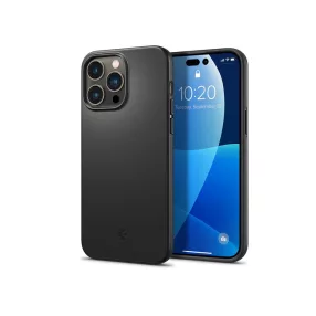   Apple iPhone 14 Pro Max ütésálló hátlap - Spigen Thin Fit - fekete