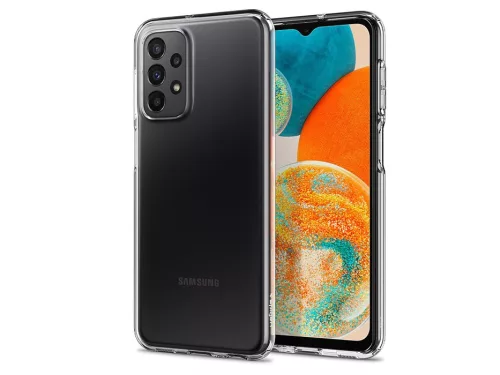 Samsung A236U Galaxy A23 5G ütésálló hátlap - Spigen Liquid Crystal - átlátszó