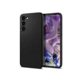   Spigen Liquid Air ütésálló tok - Samsung SM-S911 Galaxy S23 - fekete