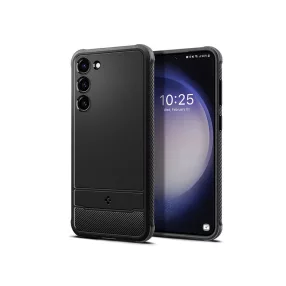   Spigen Rugged Armor ütésálló tok - Samsung SM-S916 Galaxy S23+ - fekete
