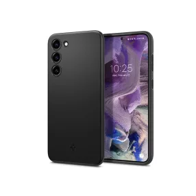   Samsung SM-S911 Galaxy S23 ütésálló hátlap - Spigen Thin Fit - fekete