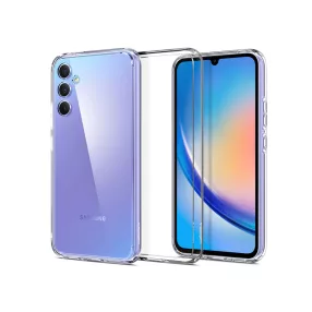   Samsung SM-A346 Galaxy A34 5G ütésálló hátlap - Spigen Ultra Hybrid - átlátszó