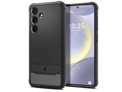 Spigen Rugged Armor ütésálló tok - Samsung SM-S926 Galaxy S24+ - fekete
