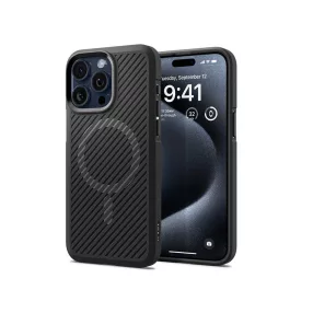   Spigen Core Armor MagSafe ütésálló tok - Apple iPhone 15 Pro - fekete