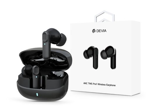 Devia ANC TWS-Pro1 Bluetooth sztereó headset - fekete