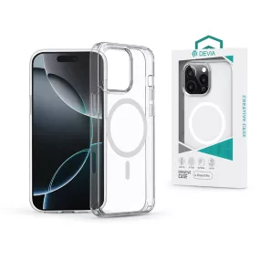   Devia Pure Clear Magnetic ütésálló tok - Apple iPhone 16 Pro - átlátszó