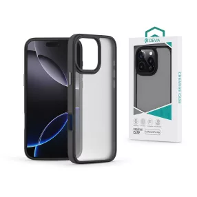   Devia Pino Series ütésálló tok - Apple iPhone 16 Pro Max - fekete