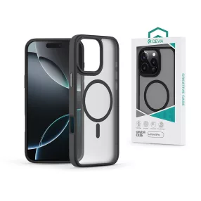   Devia Pino Series Magnetic ütésálló tok - Apple iPhone 16 Pro - fekete