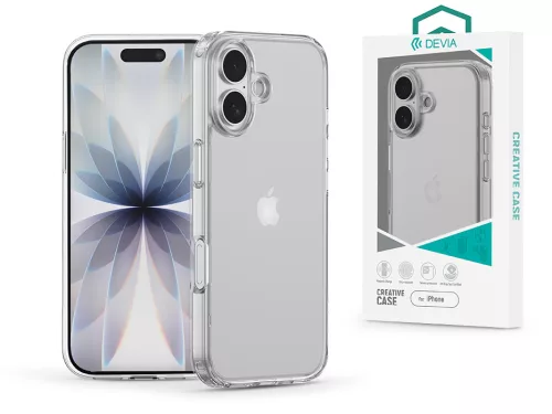 Devia Pure Clear ütésálló tok - Apple iPhone 17 - átlátszó