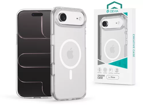 Devia Pure Clear Magnetic ütésálló tok - Apple iPhone Air - átlátszó