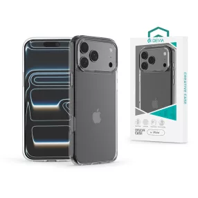   Devia Pure Clear ütésálló tok - Apple iPhone 17 Pro Max - átlátszó