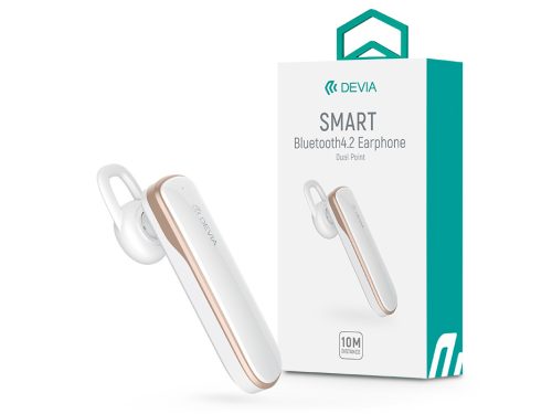 Devia Wireless Bluetooth headset v4.2 - Devia Smart Bluetooth 4.2 Earphone -    fehér