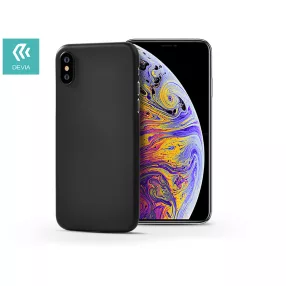 Apple iPhone XS Max hátlap - Devia Ultra-Thin - fekete