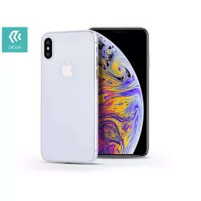 Apple iPhone XS Max hátlap - Devia Ultra-Thin - átlátszó