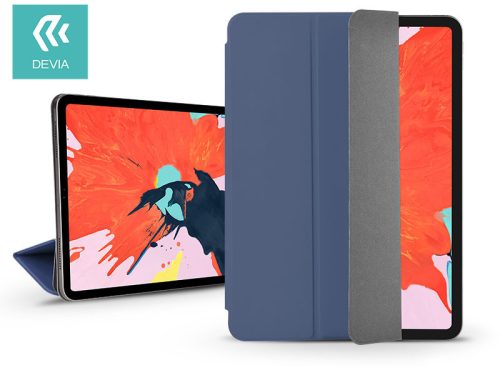 Apple iPad Pro 12.9 (2018) tablet tok (Smart Case) on/off funkcióval - Devia    Star Magnet - blue