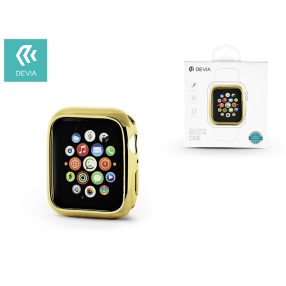   Apple Watch 4 védőtok - Devia Dazzle Gold-Plated Series 44 mm - arany