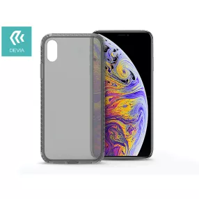 Apple iPhone XS Max szilikon hátlap - Devia Toread - fekete