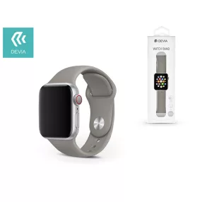   Devia Deluxe Series Sport Apple Watch lyukacsos sport szíj - 38/40/41mm - szürke