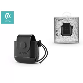   Devia tok AirPods fülhallgatóhoz, vezeték nélküli töltéshez - Devia for AirPods wireless charger case - fekete