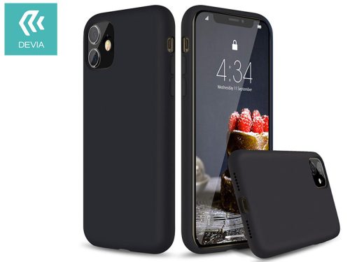 Apple iPhone 11 Pro Max szilikon hátlap - Devia Nature Series Case - black