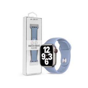   Devia Deluxe Series Sport Apple Watch szilikon sport szíj - 42/44/45/49mm - kék