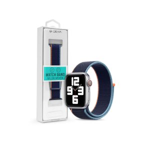   Devia Deluxe Series Sport3 Apple Watch szövet sport szíj - 38/40/41mm - sötétkék