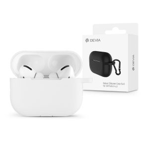 Devia szilikon tok AirPods Pro2 fülhallgatóhoz - fehér