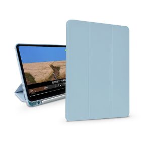   Devia Leather tablet tok (Smart Case) - Apple iPad Air 4/5 (2020/2022) 10.9/Air 6 (2024) 11" - kék