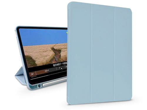 Devia Leather tablet tok (Smart Case) - Apple iPad Air 4/5 (2020/2022) 10.9/Air 6 (2024) 11" - kék