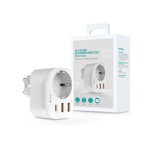   Devia Smart Series 20W PD hálózati csatlakozóaljzat 2xUSB/Type-C - fehér