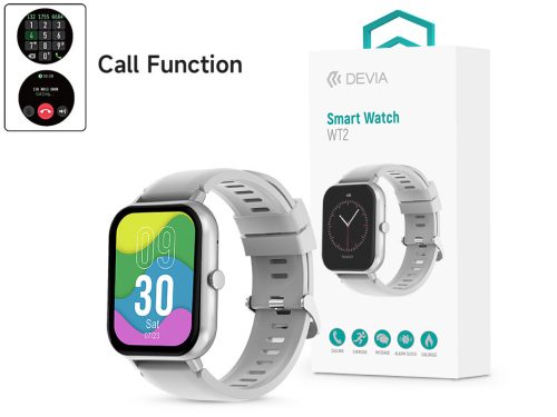 Devia WT2 Smart Watch okosóra - ezüst