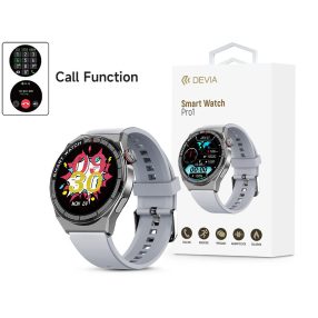 Devia Pro1 okosóra AMOLED kijelzővel - ezüst