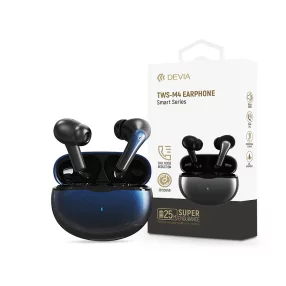 Devia TWS-M4 Bluetooth sztereó heaset - sötétkék