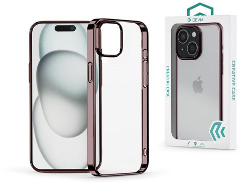 Devia Glimmer Series tok - Apple iPhone 15 - rose gold