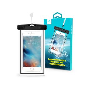   Univerzális vízálló védőtok max. 5,5", méretű készülékekhez - Devia Ranger      Fluorescence Waterproof Bag - fekete